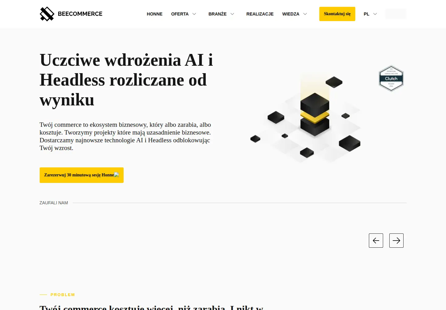 Screenshot of beecommerce.pl