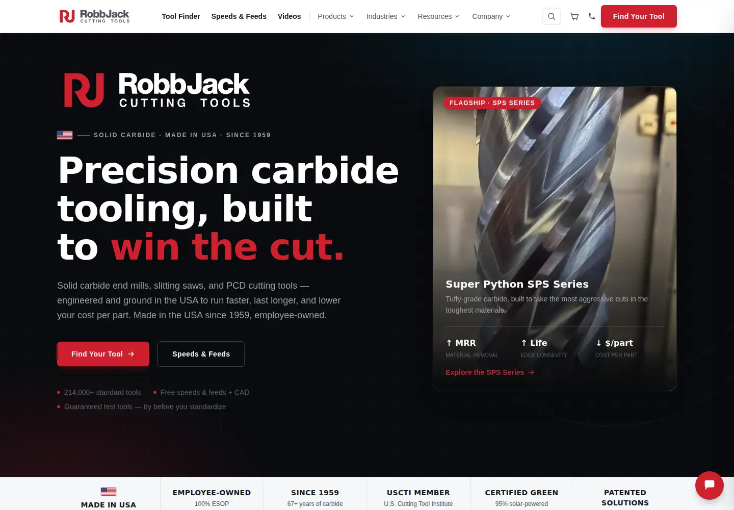 Screenshot of robbjack.com