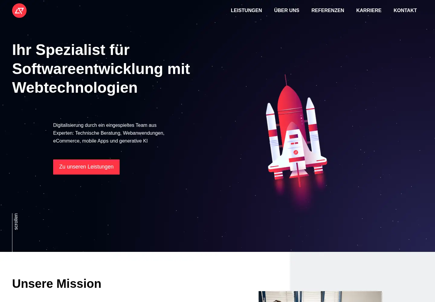 Screenshot of coding-pioneers.com