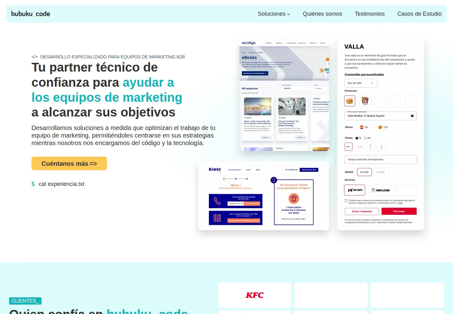 Screenshot of bubuku.com