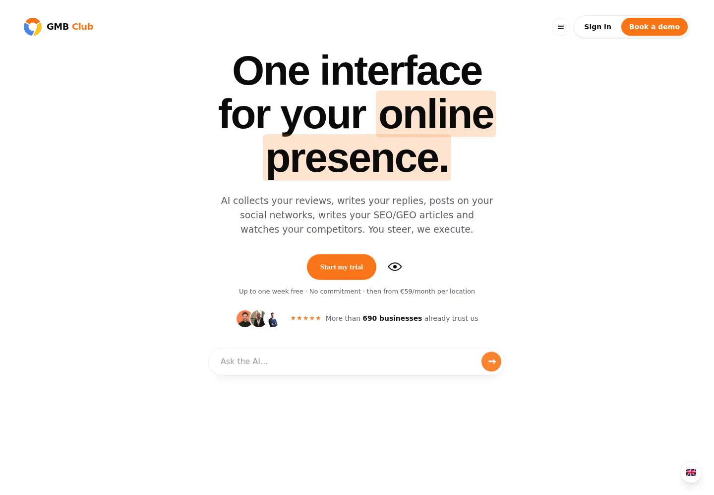 Screenshot of gmb-club.com