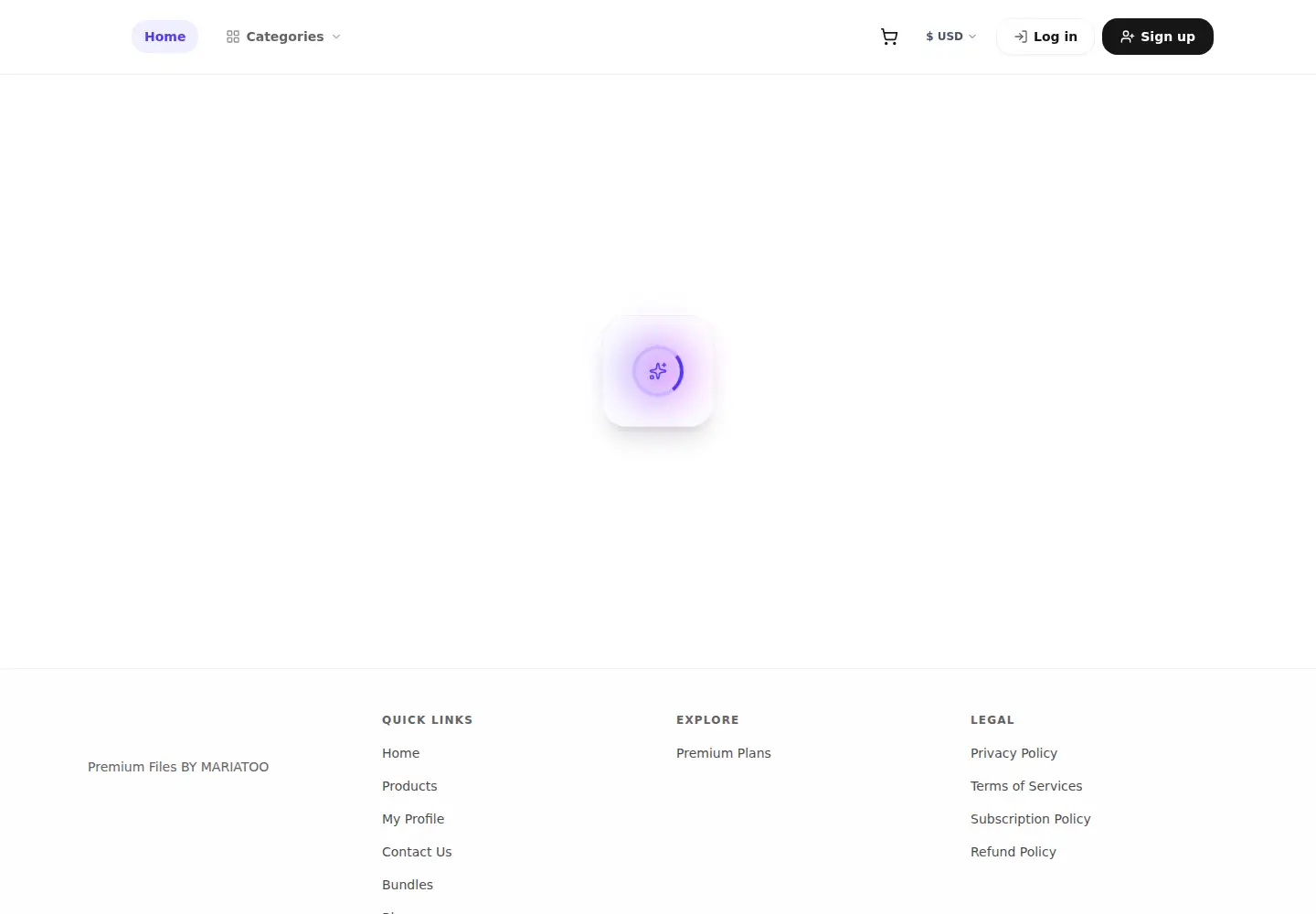 Screenshot of mariatoo.com
