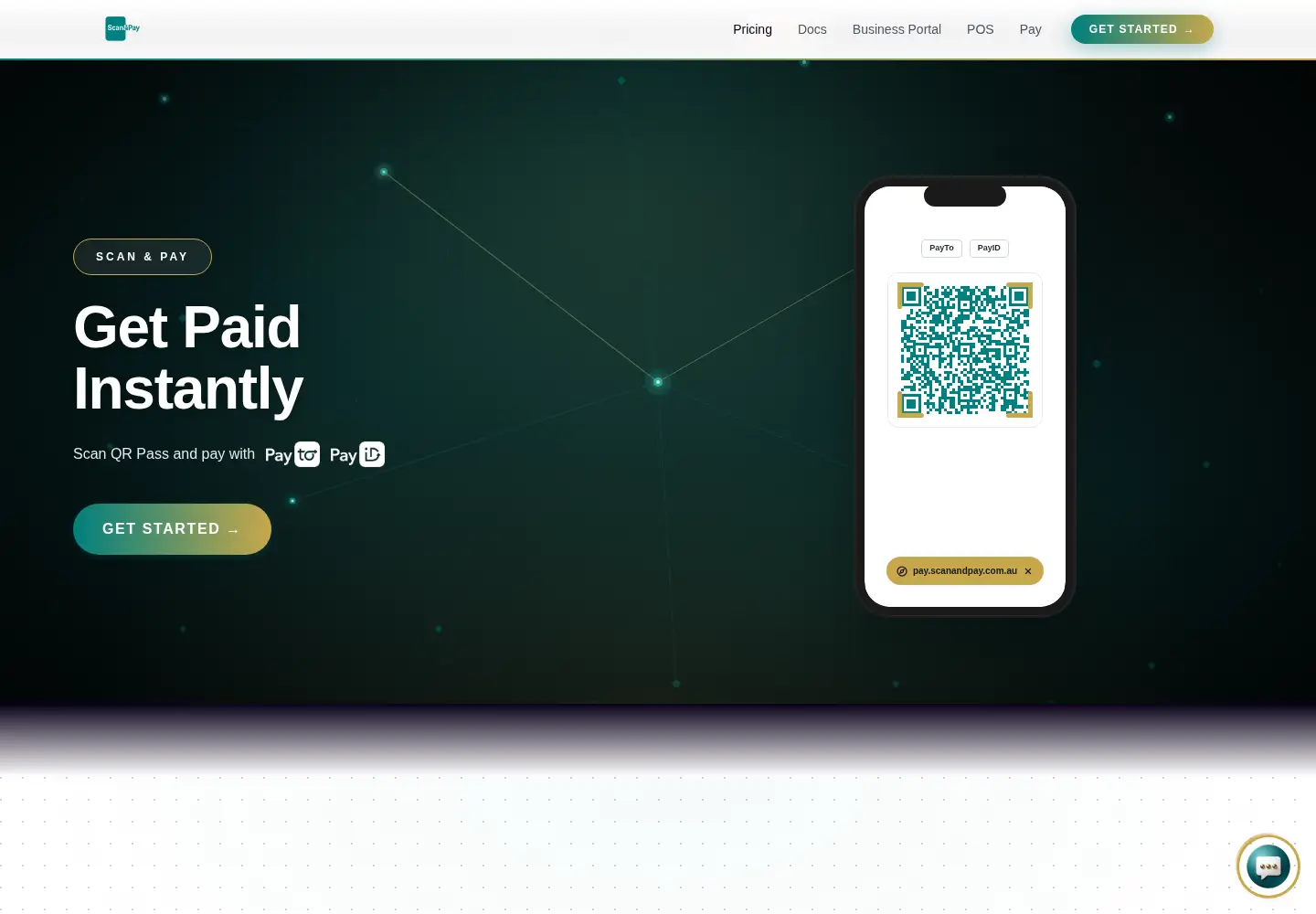 Screenshot of scanandpay.com.au