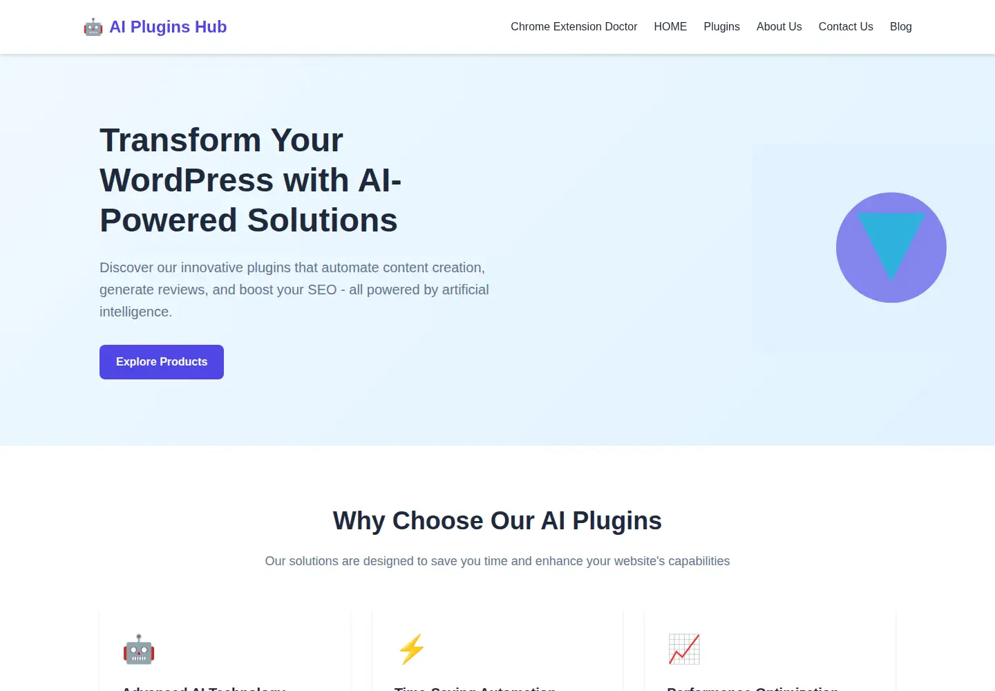 Screenshot of aiplughub.com