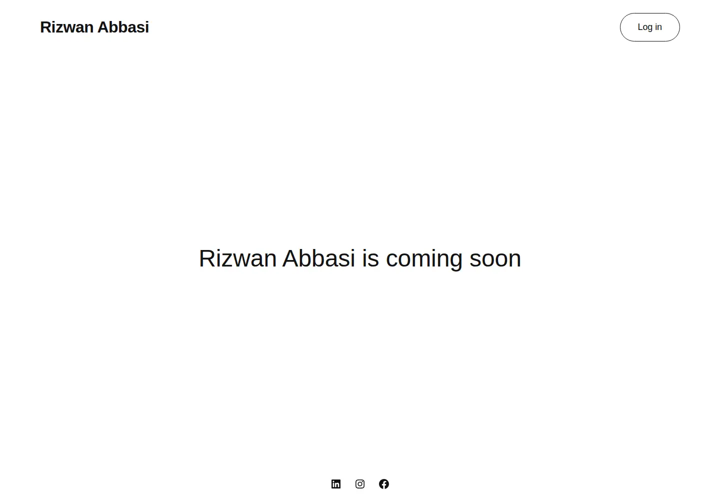 Screenshot of rizwanabbasi.com