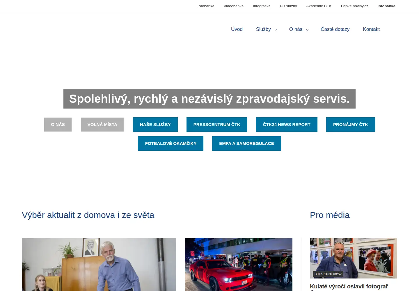 Screenshot of ctk.cz