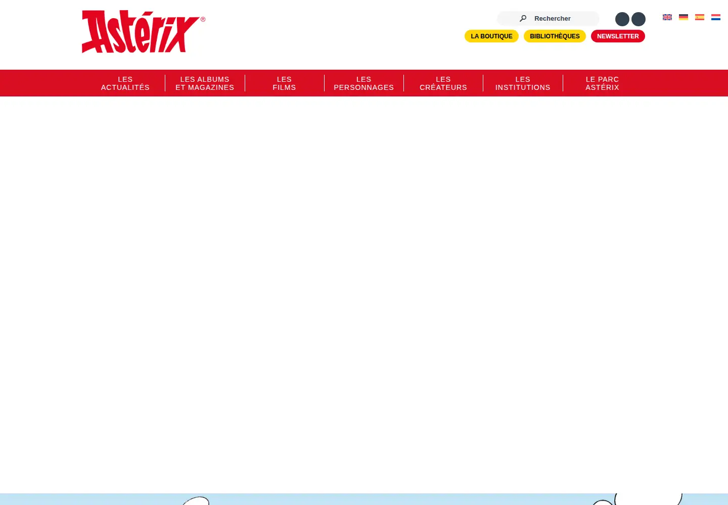 Screenshot of asterix.com