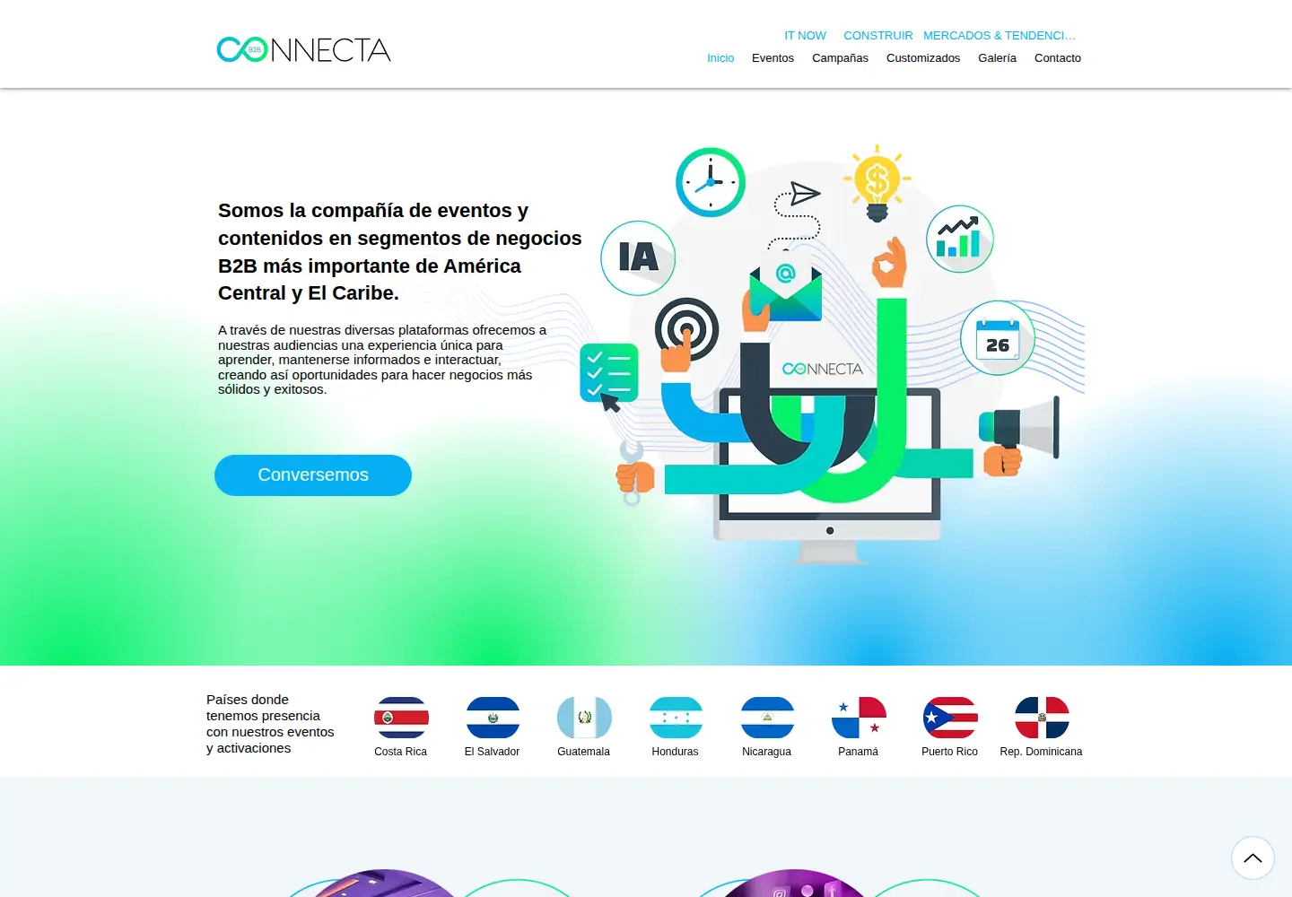 Screenshot of connectab2b.com
