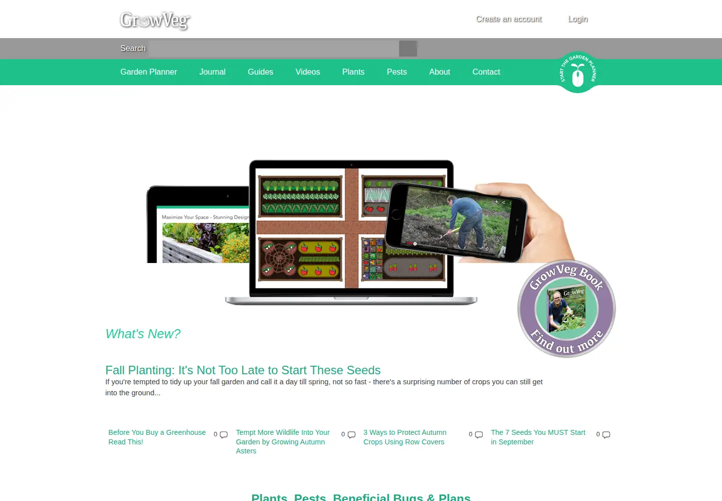 Screenshot of growveg.com