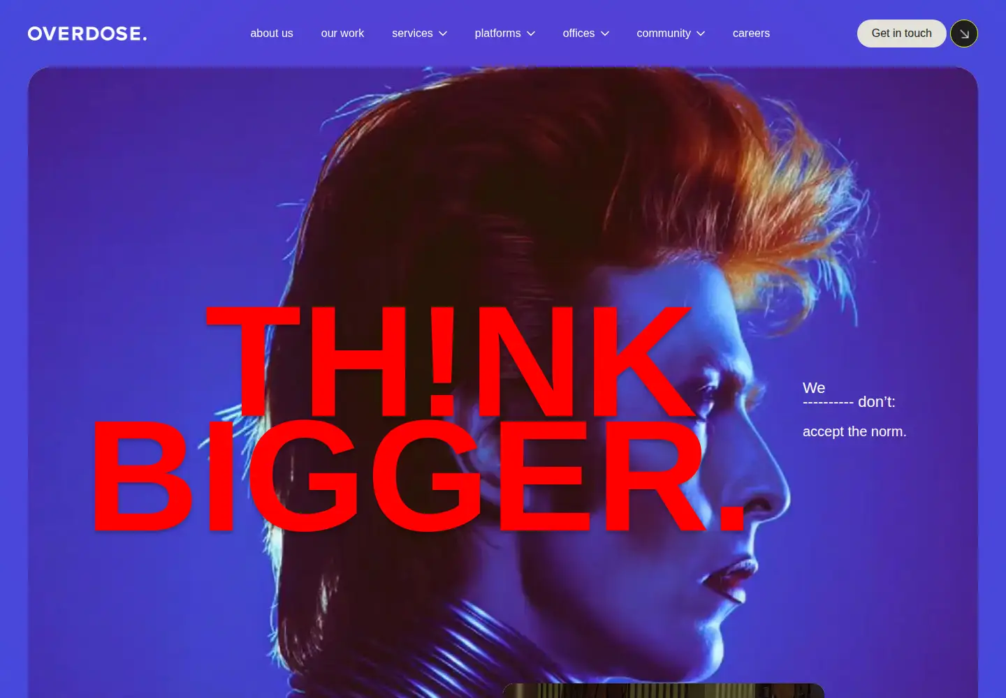 Screenshot of overdose.digital