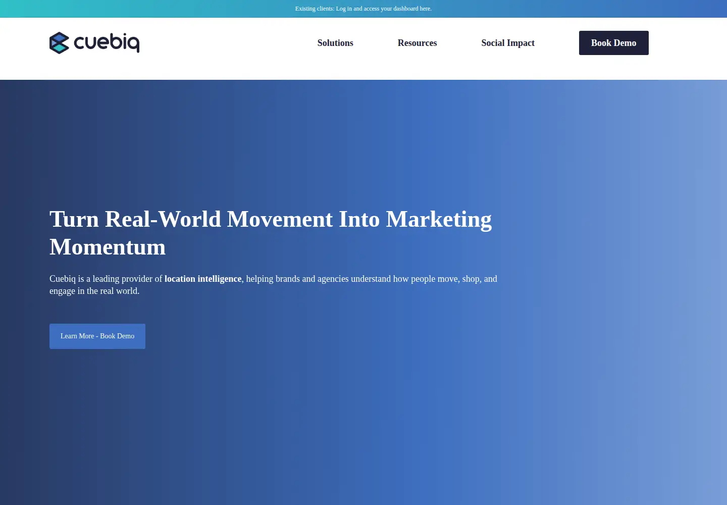 Screenshot of cuebiq.com