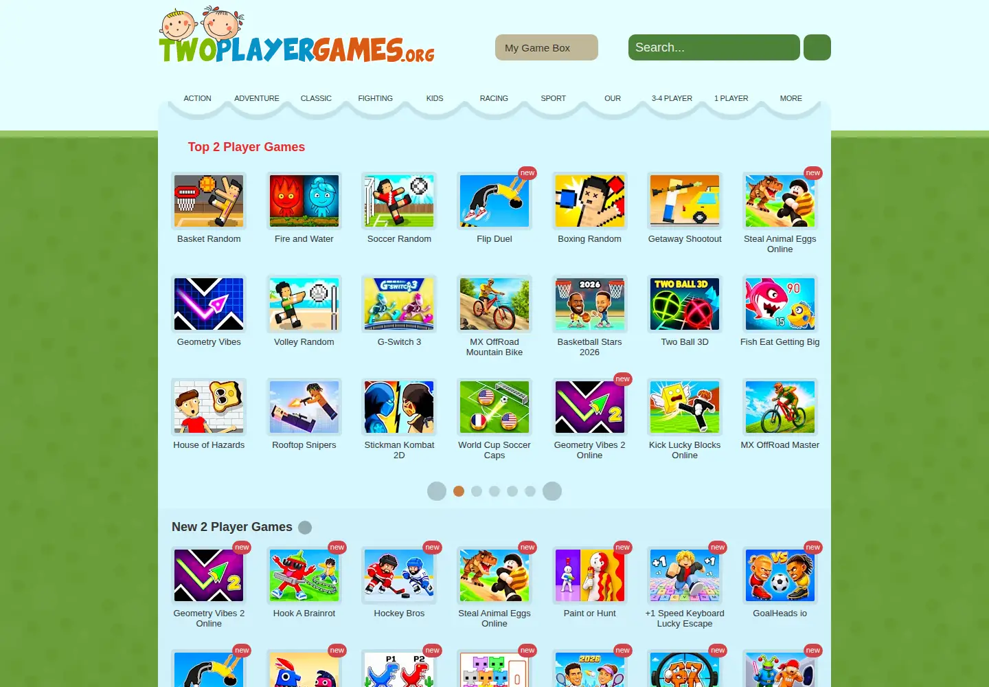 Screenshot of twoplayergames.org