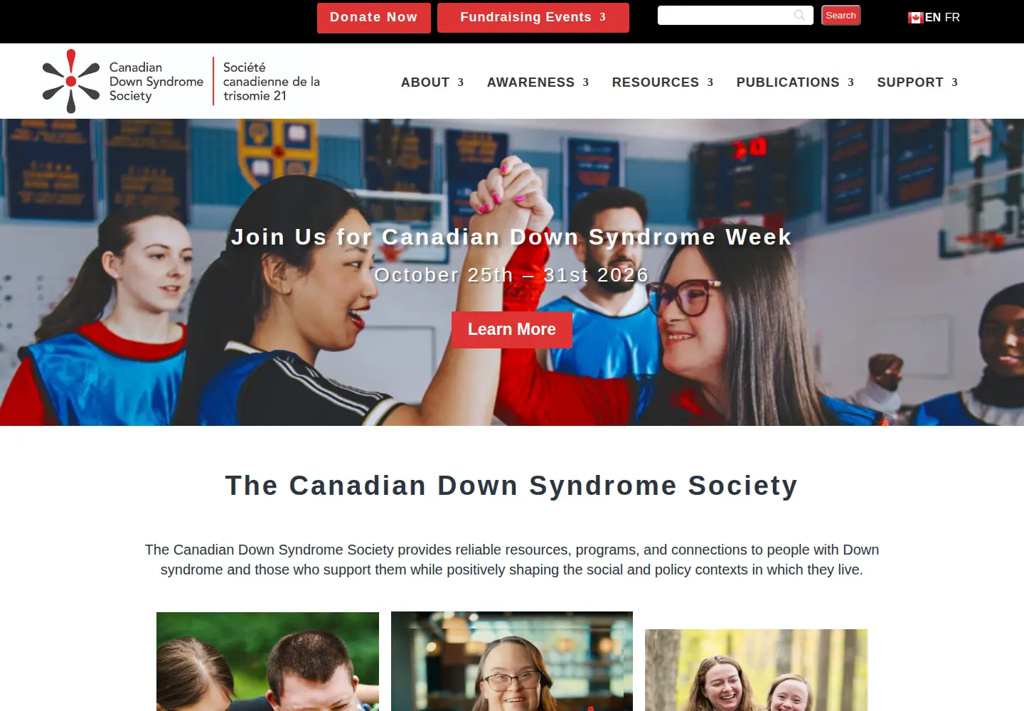 Screenshot of cdss.ca