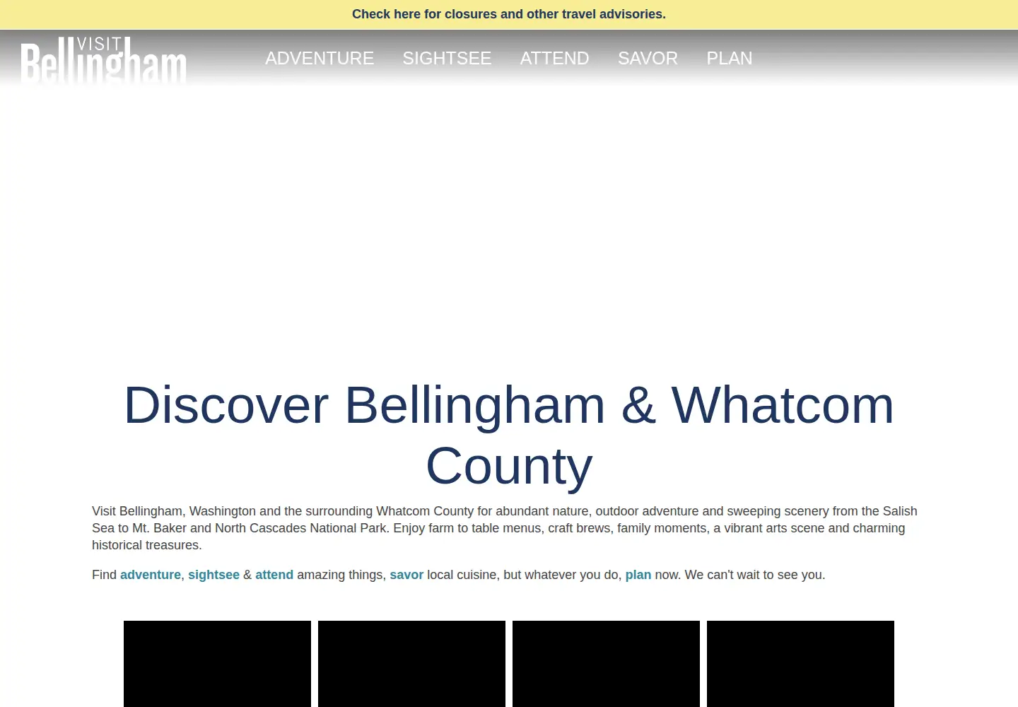 Screenshot of bellingham.org