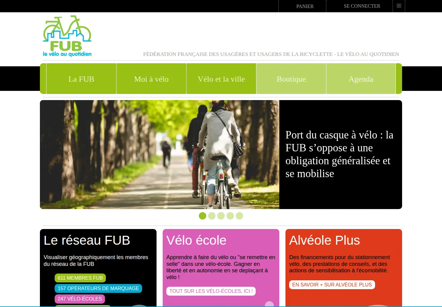 Screenshot of fub.fr