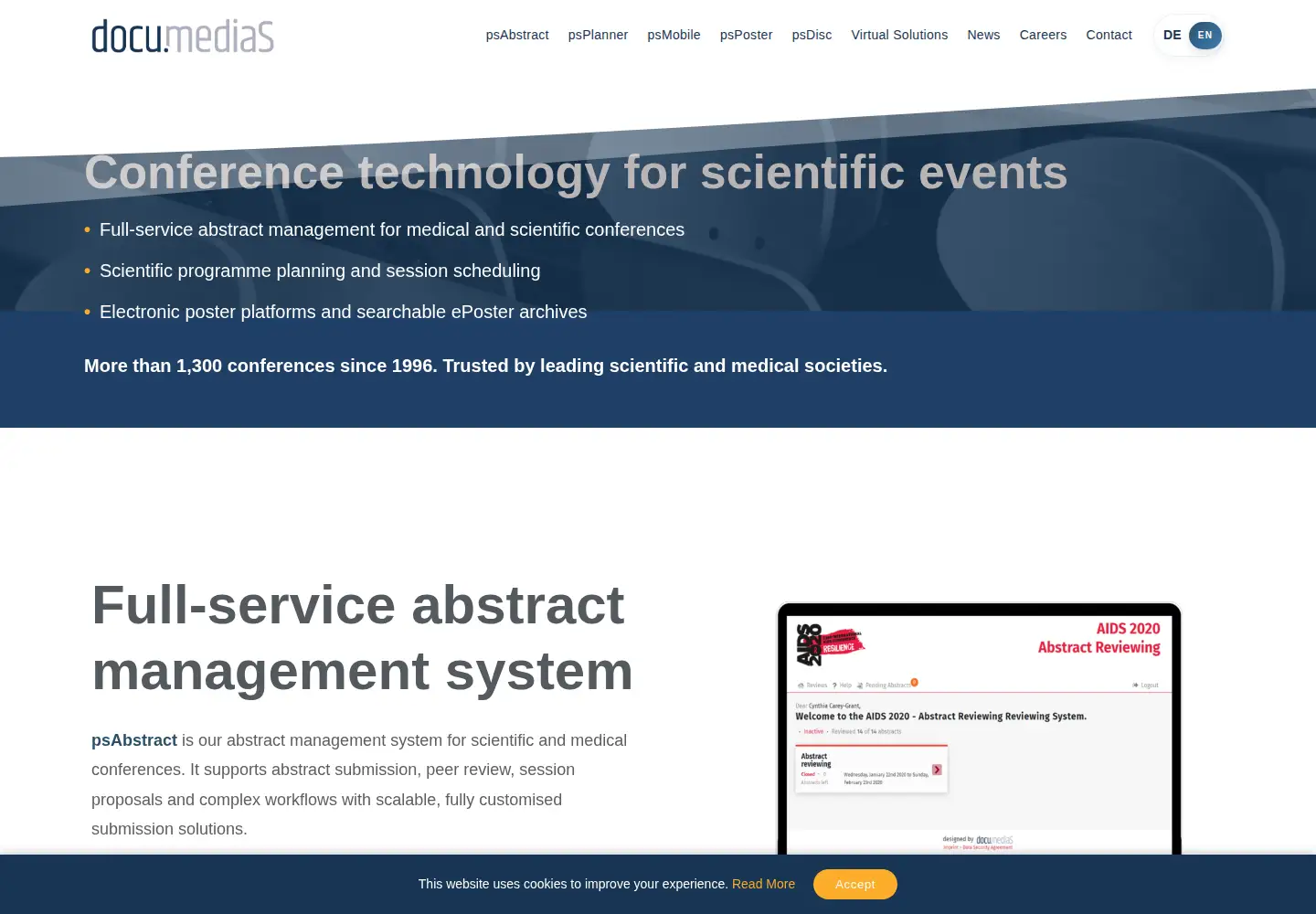 Screenshot of abstractserver.com
