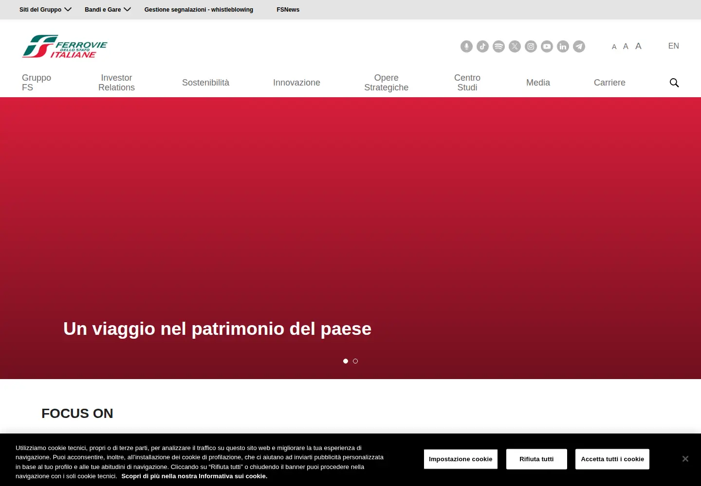 Screenshot of fsitaliane.it