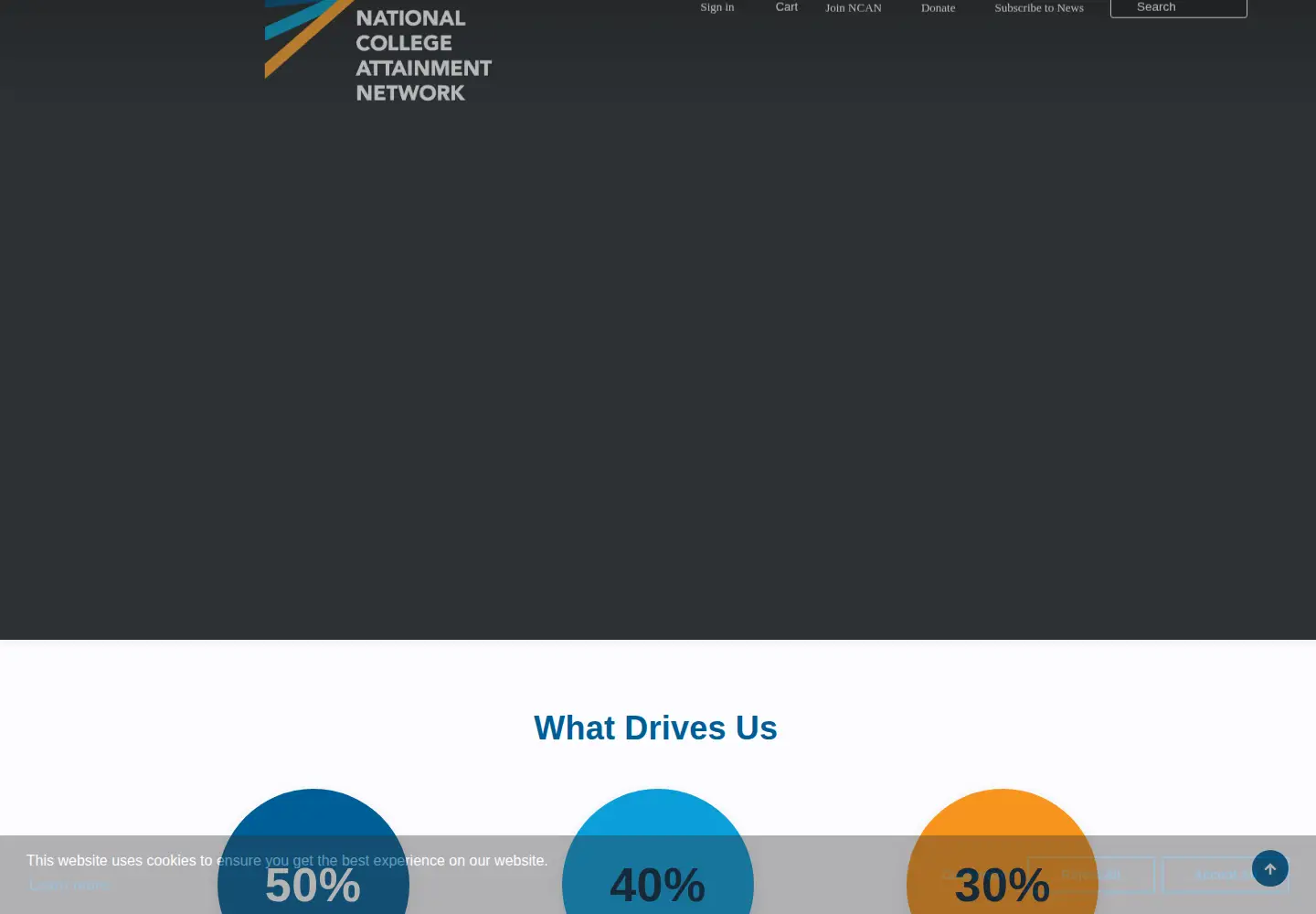 Screenshot of ncan.org