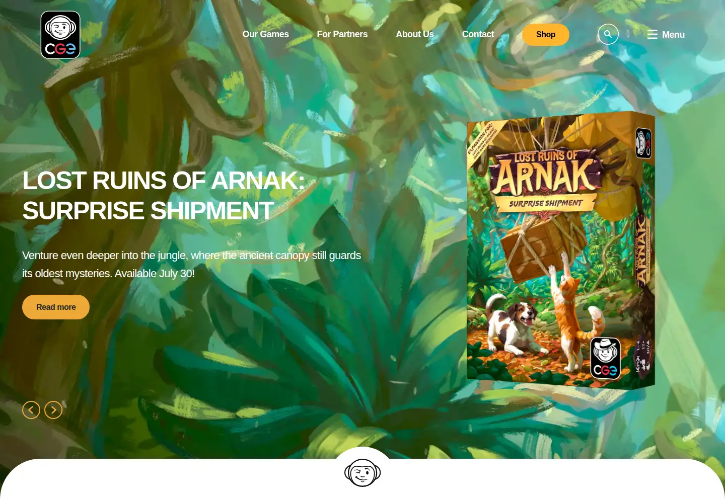 Screenshot of czechgames.com