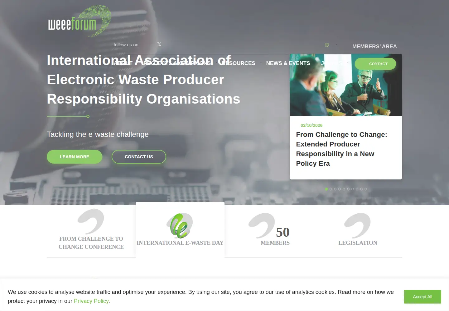 Screenshot of weee-forum.org