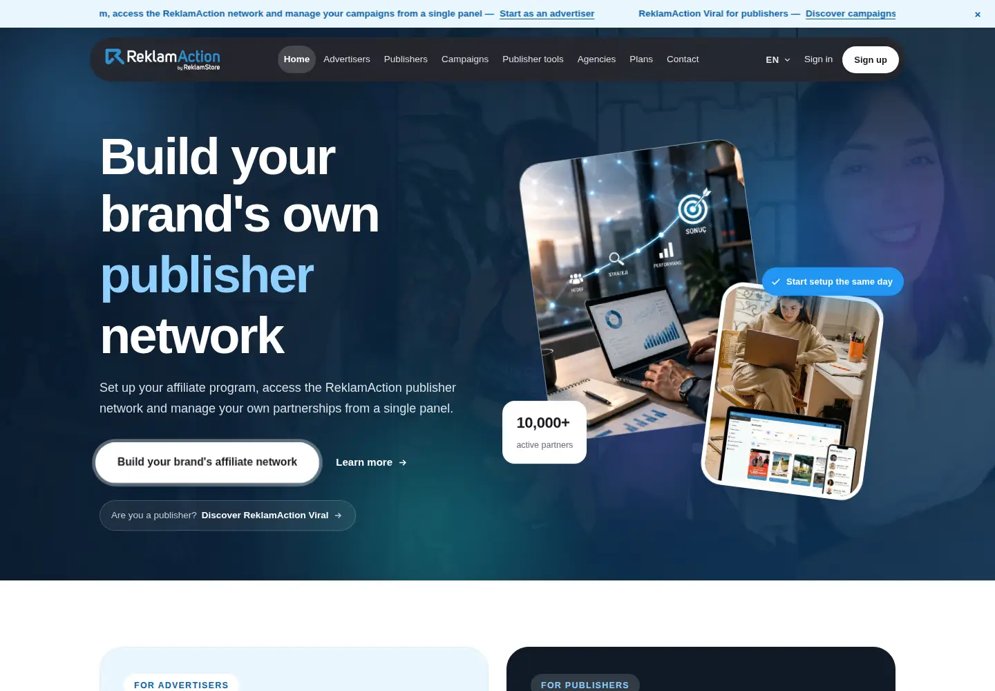 Screenshot of reklamaction.com