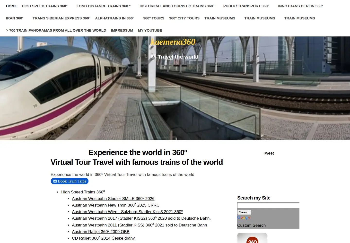 Screenshot of kaemena360.com