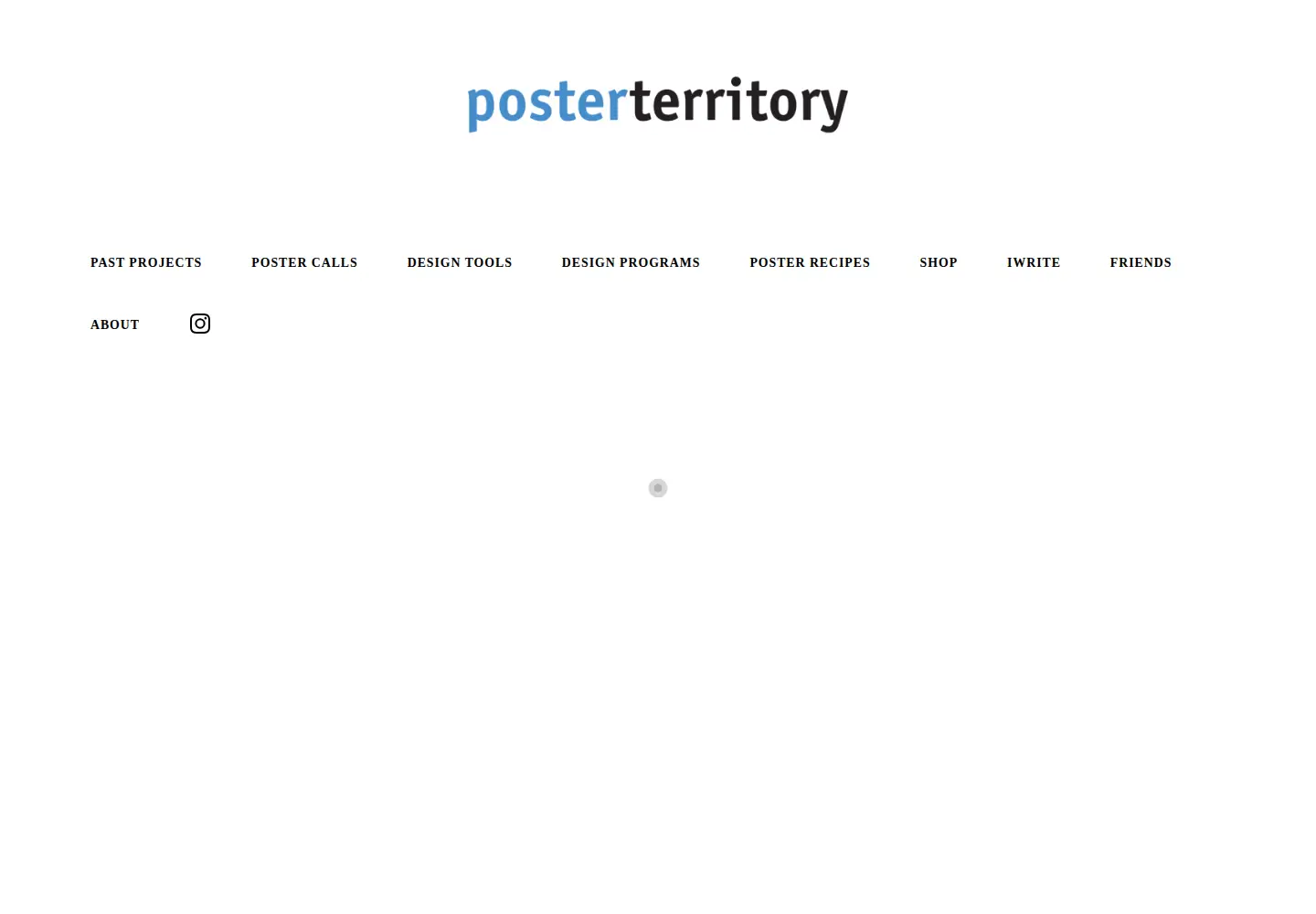 Screenshot of posterterritory.com