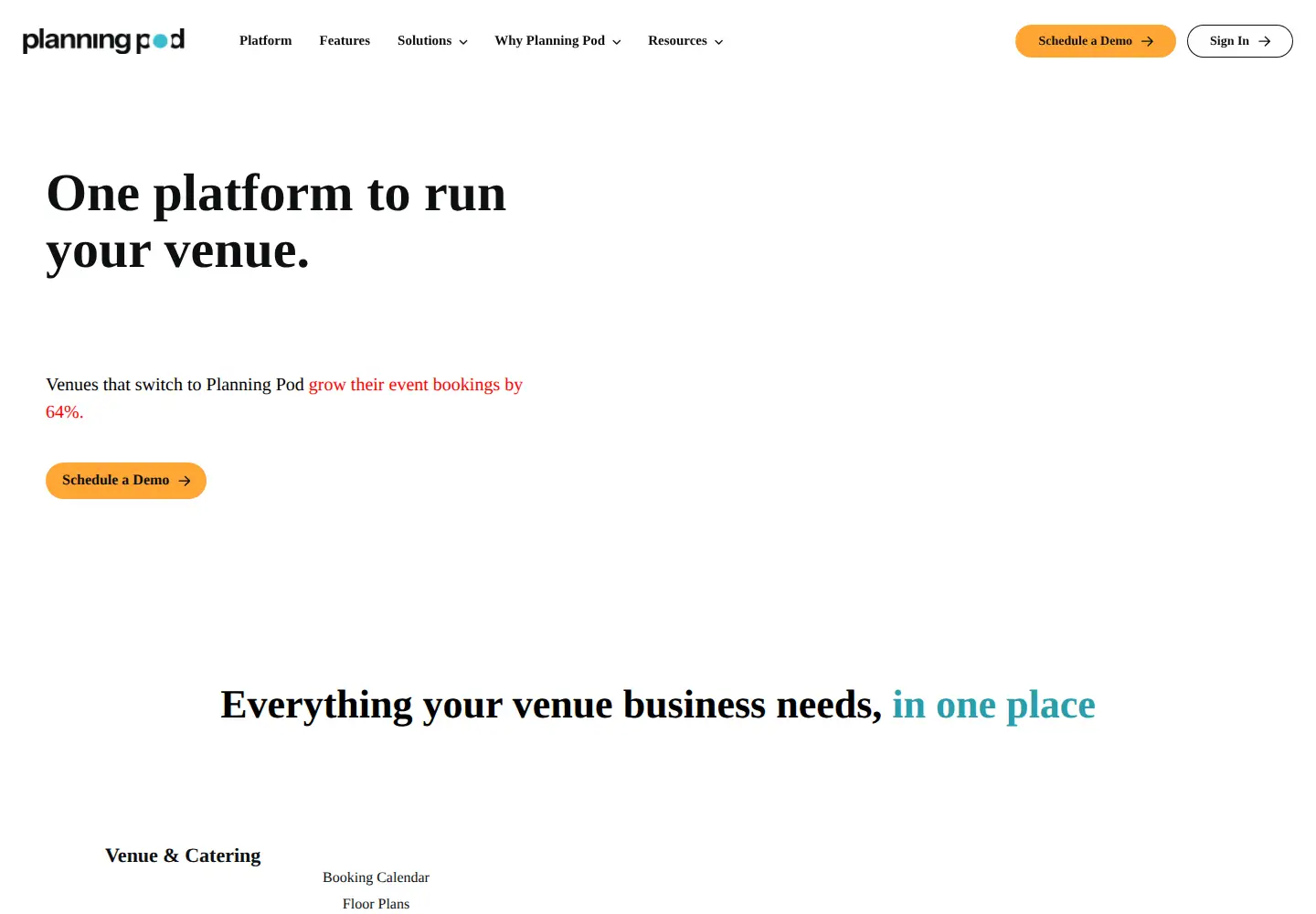 Screenshot of planningpod.com