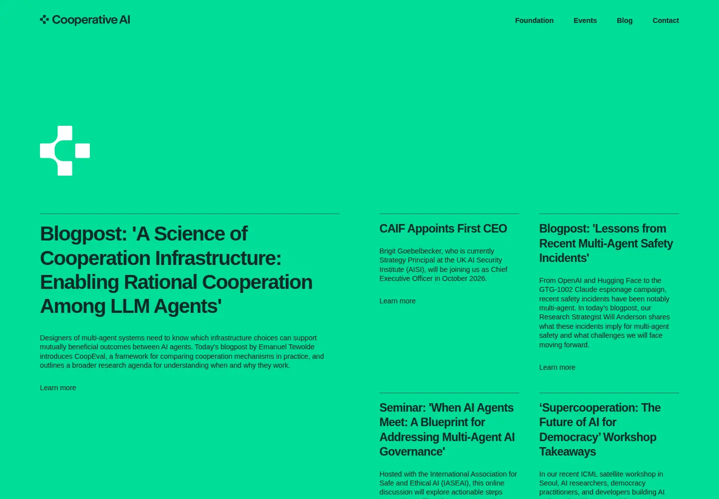 Screenshot of cooperativeai.com