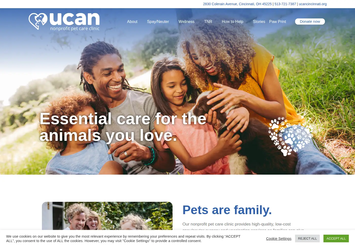 Screenshot of ucancincinnati.org