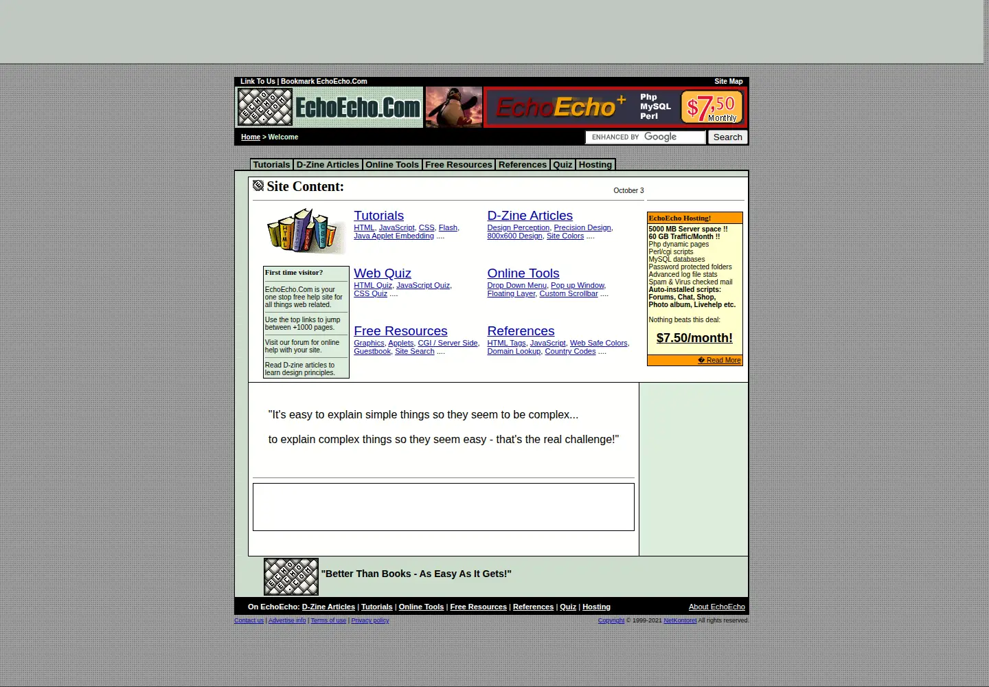 Screenshot of echoecho.com