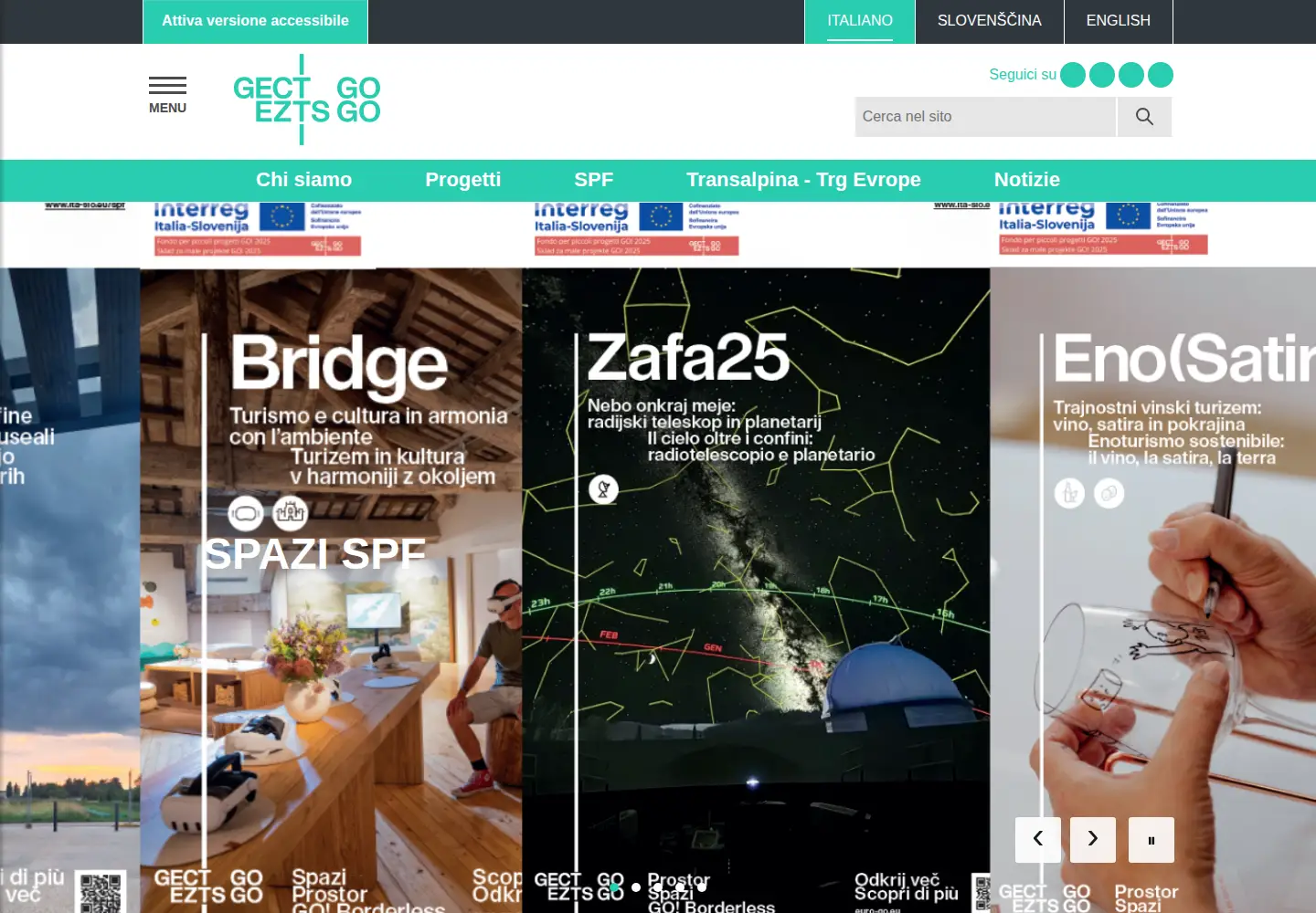 Screenshot of euro-go.eu