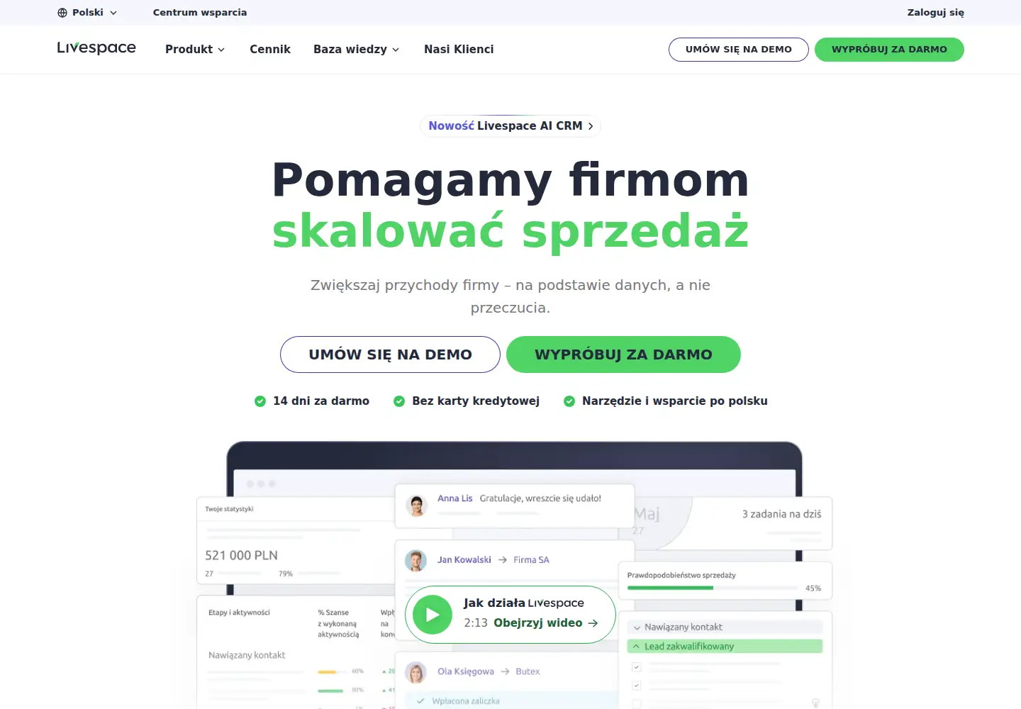 Screenshot of livespace.io