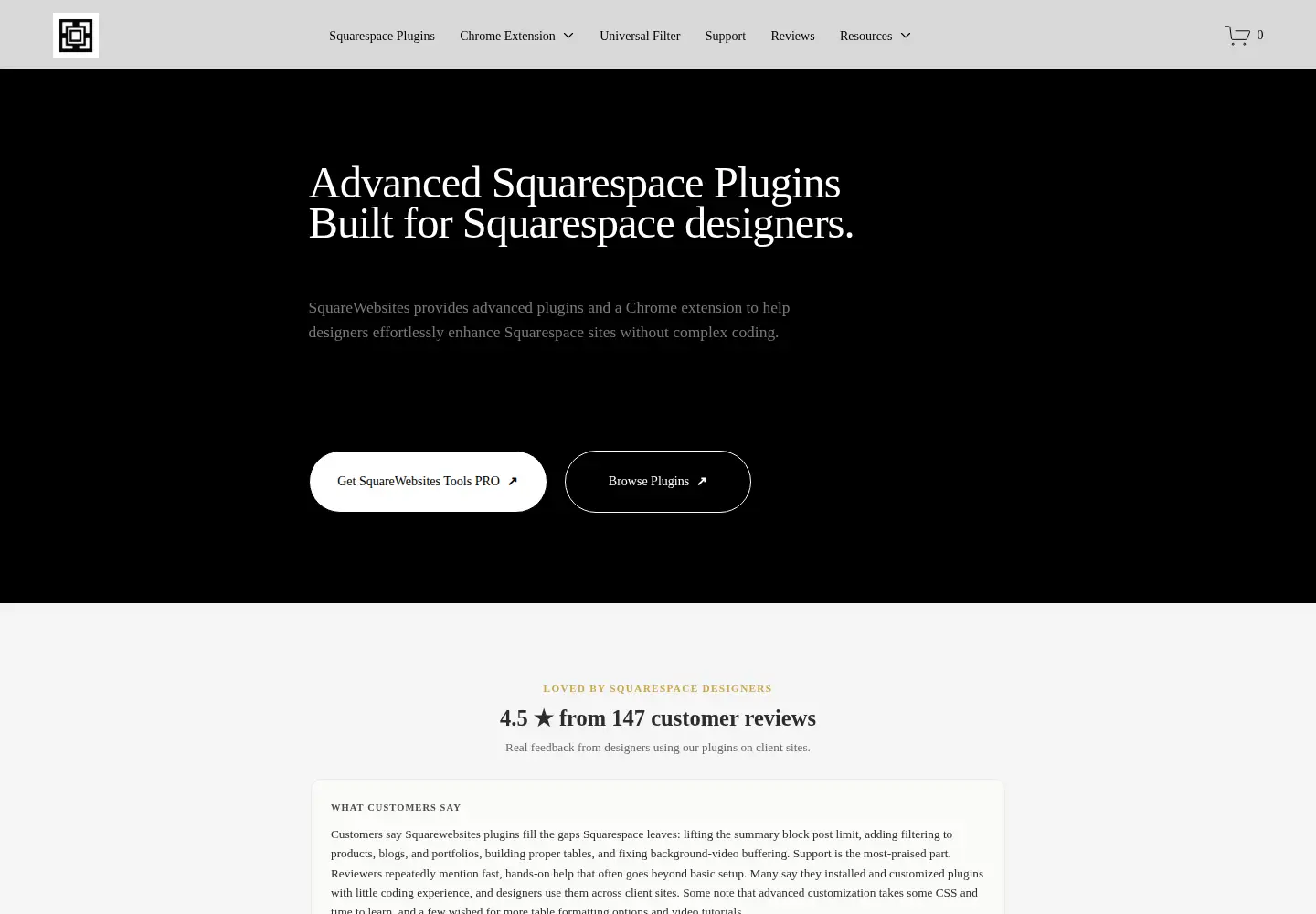 Screenshot of squarewebsites.org
