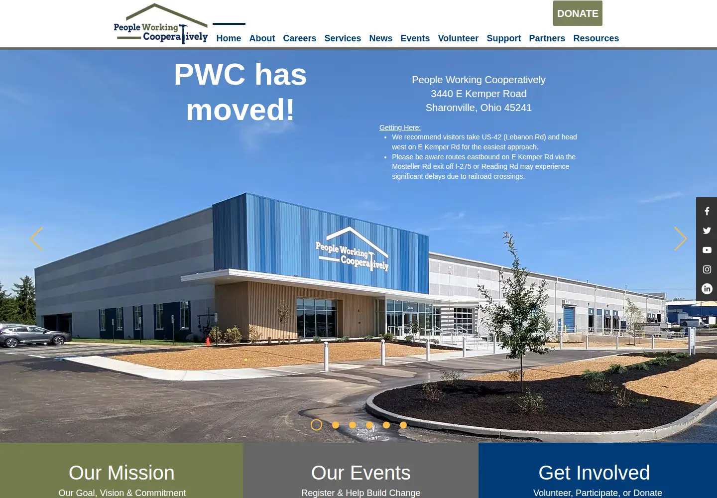 Captured homepage of pwchomerepairs.org in the current scan