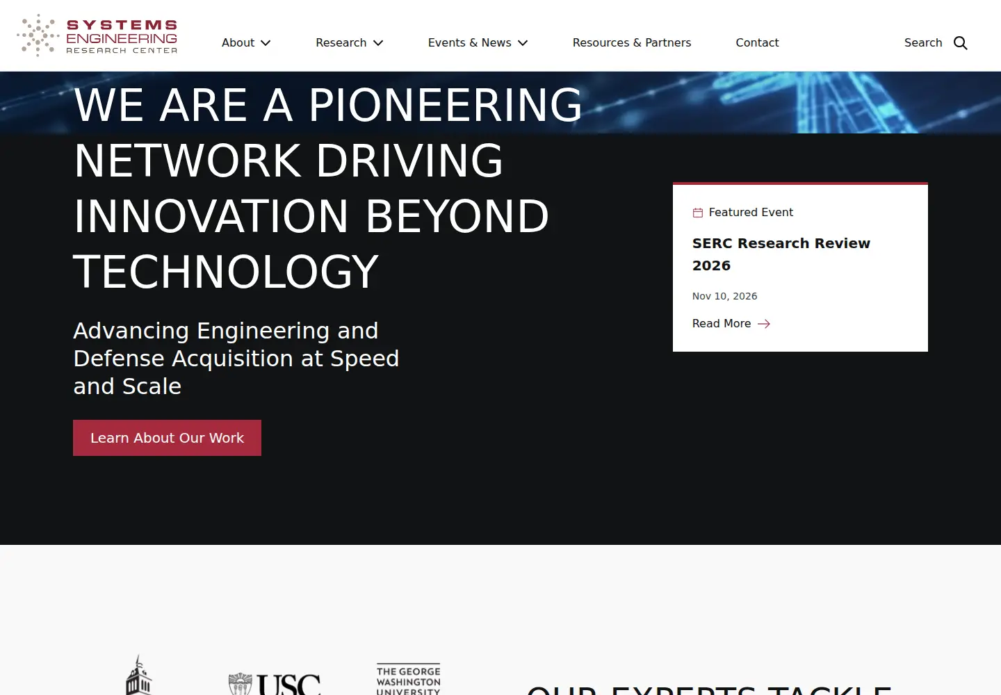 Screenshot of sercuarc.org