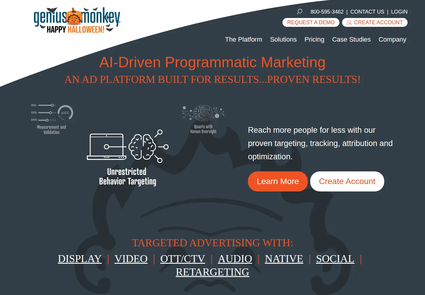 Screenshot of geniusmonkey.com