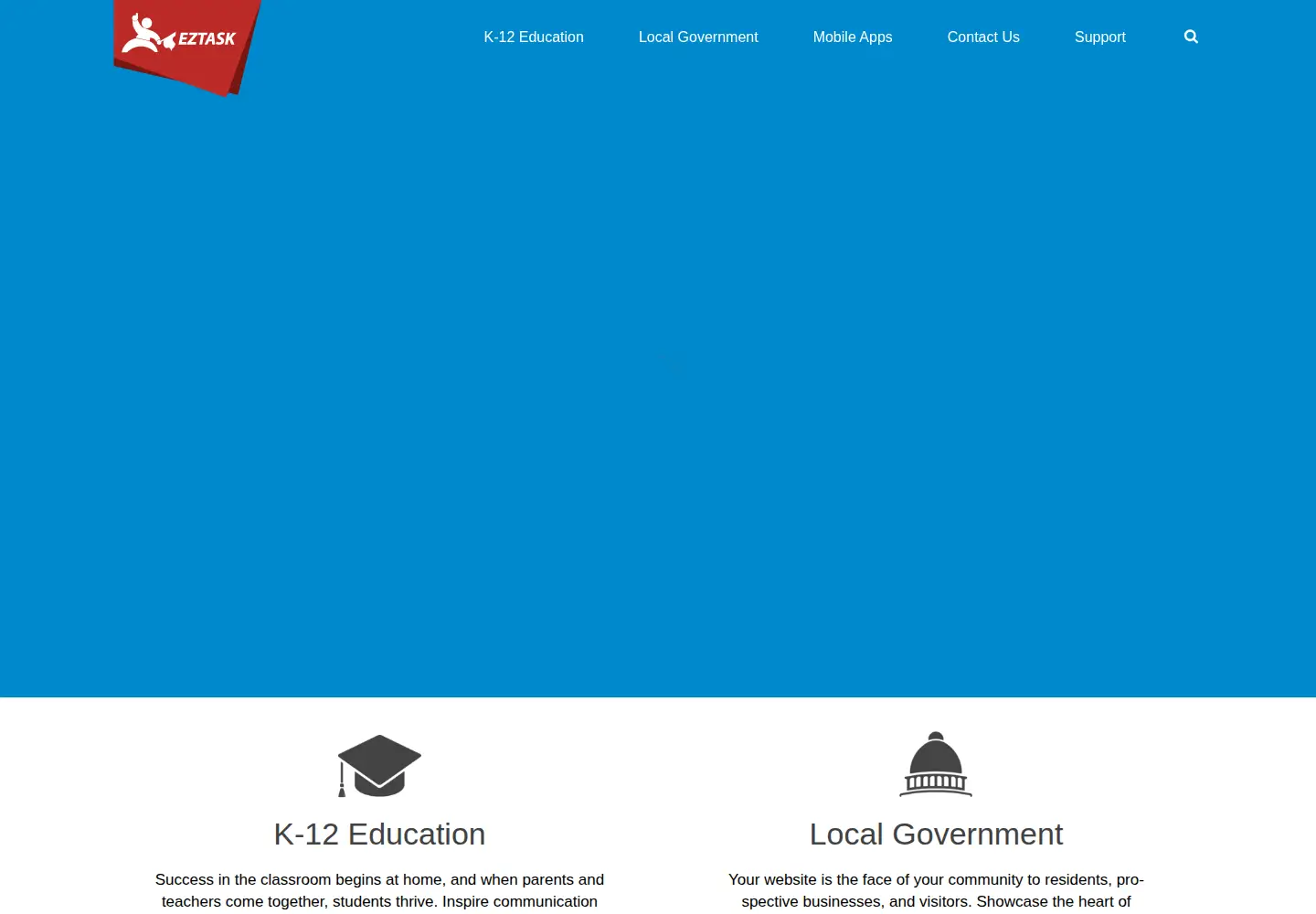 Screenshot of eztask.com