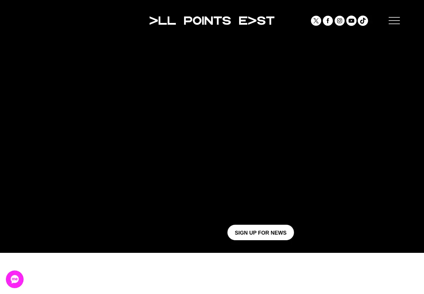 Screenshot of allpointseastfestival.com