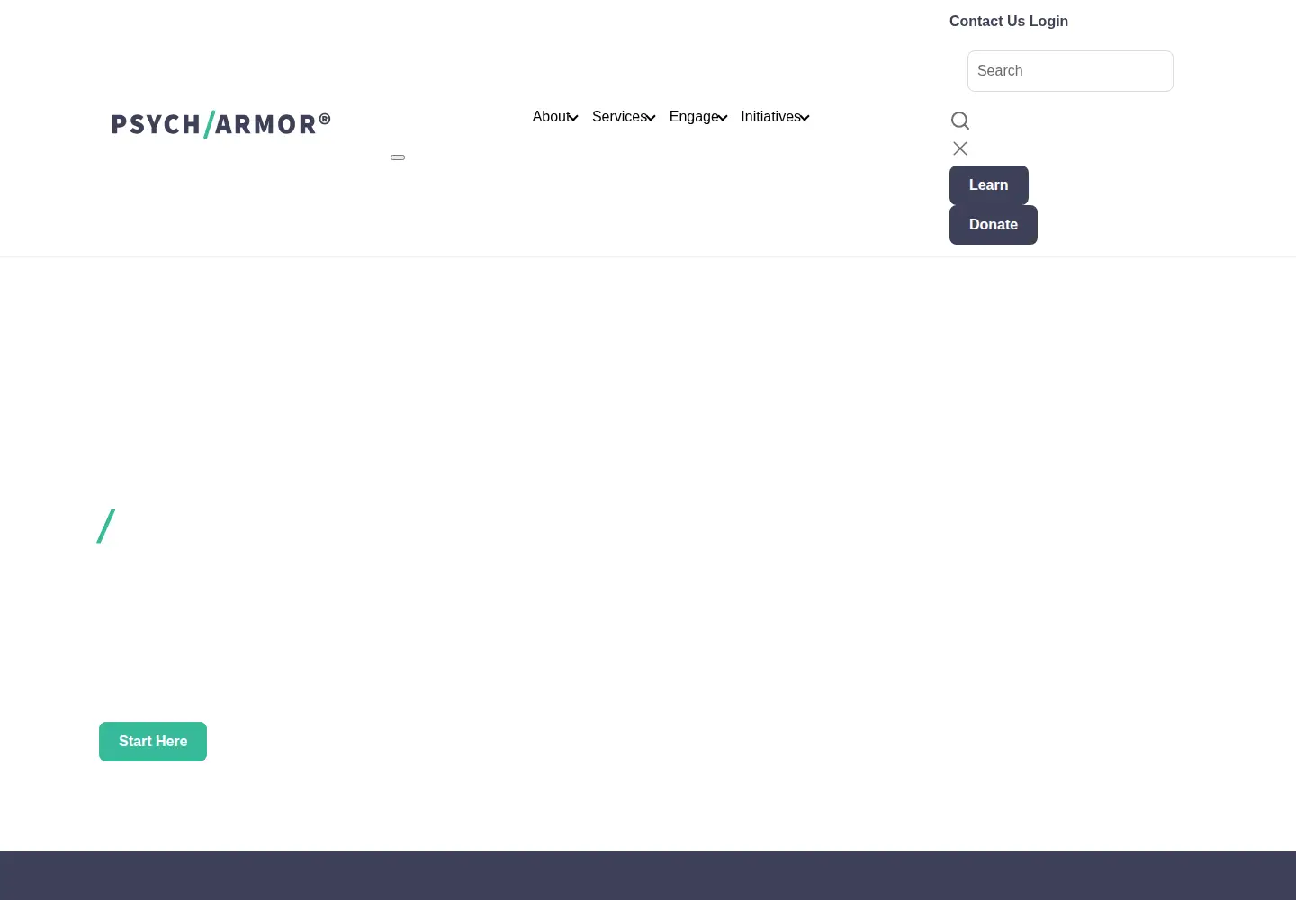Screenshot of psycharmor.org