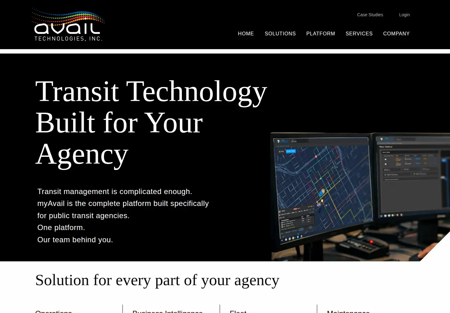 Captured homepage of availtec.com in the current scan