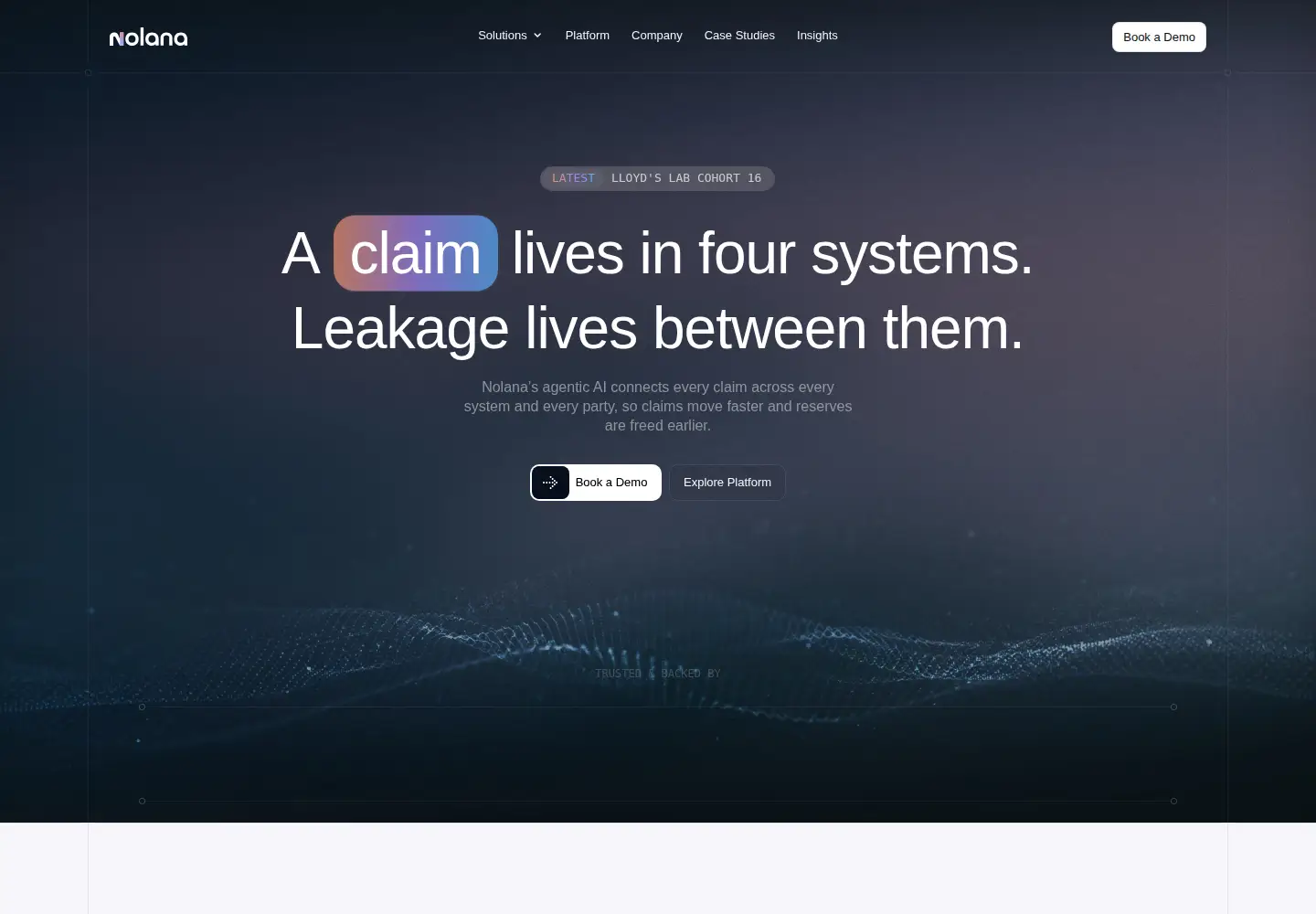 Screenshot of nolana.com
