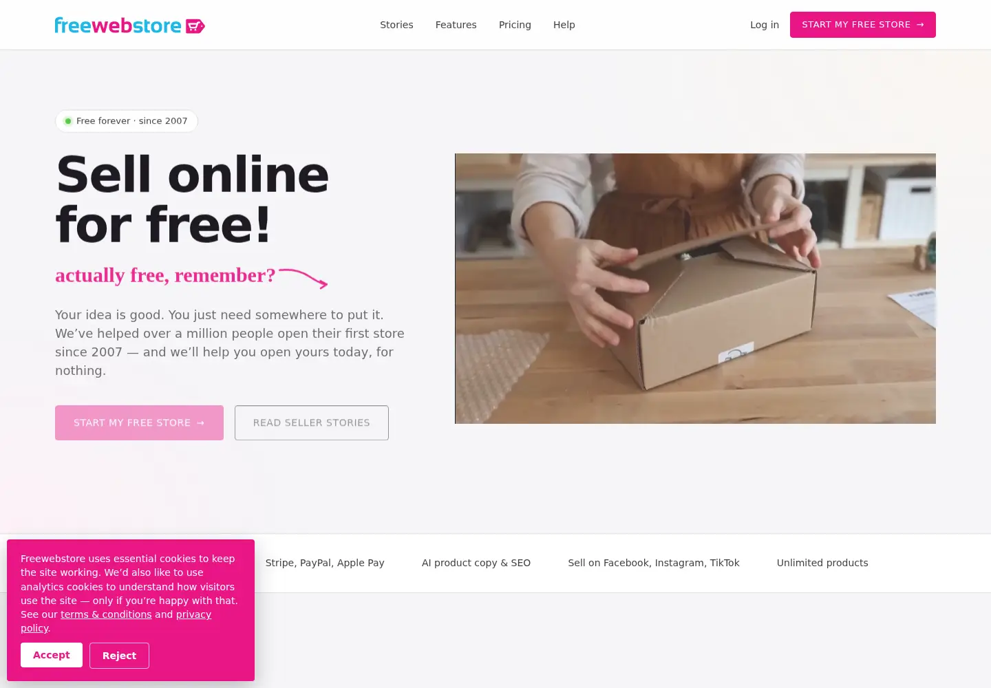Screenshot of my-online.store