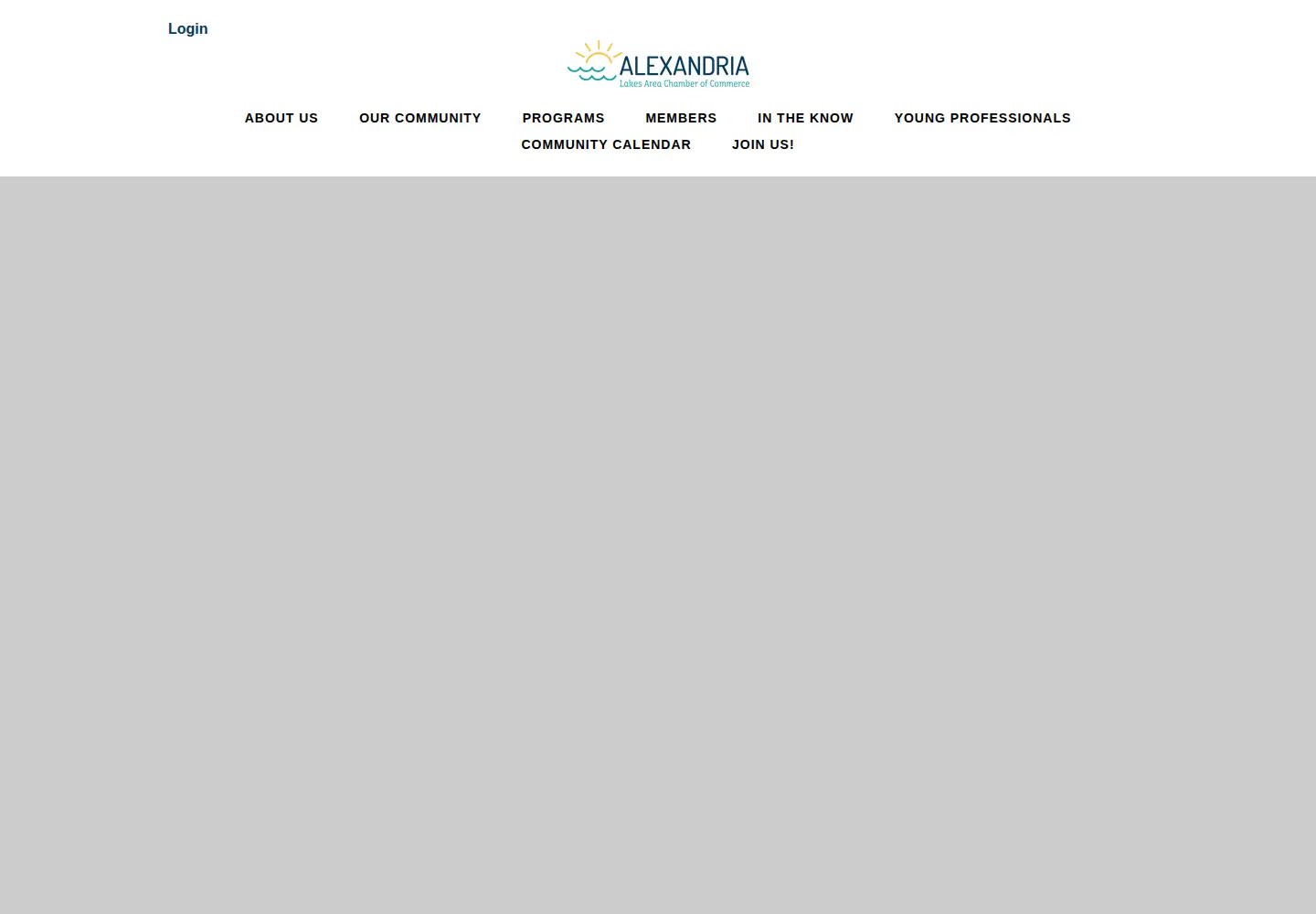 Screenshot of alexandriamn.org
