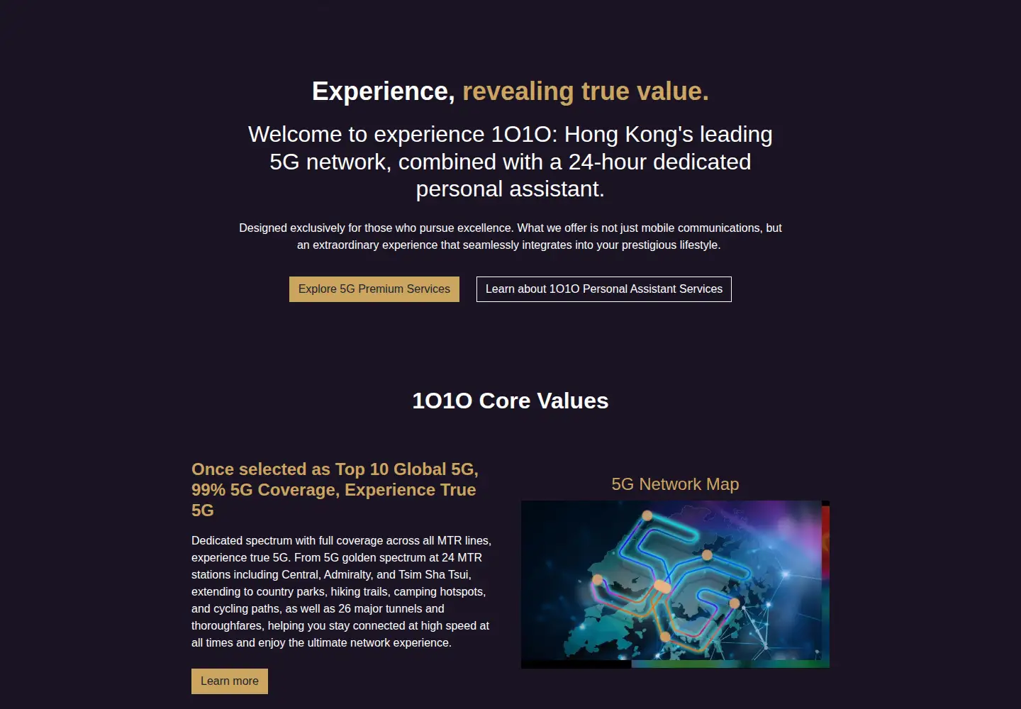 Screenshot of 1010.com.hk