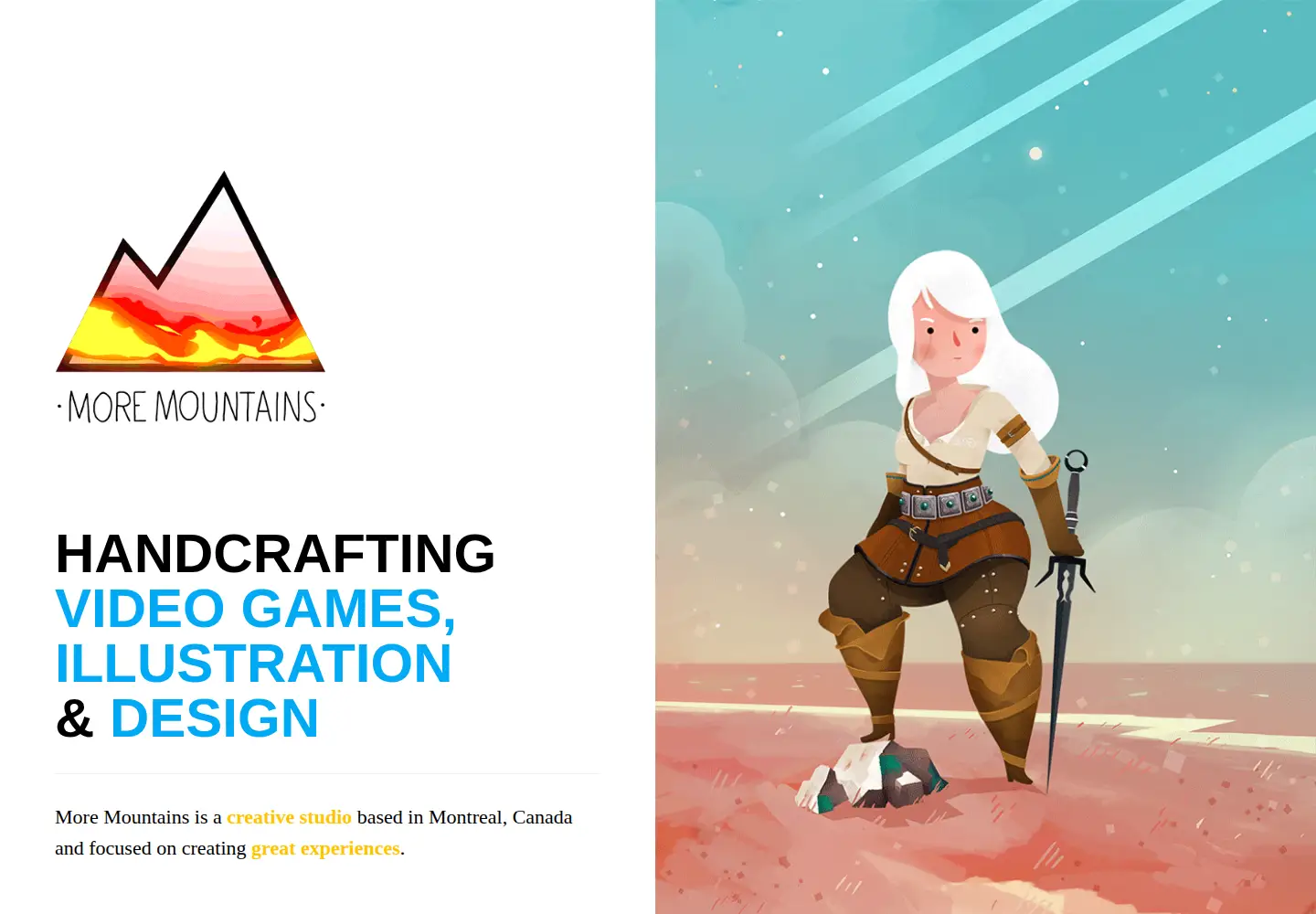 Screenshot of moremountains.com