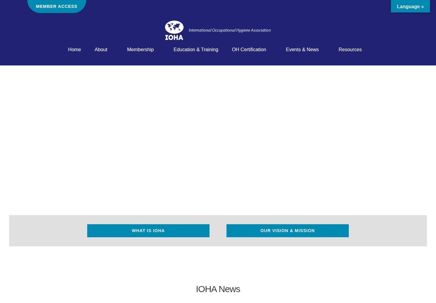 Screenshot of ioha.net