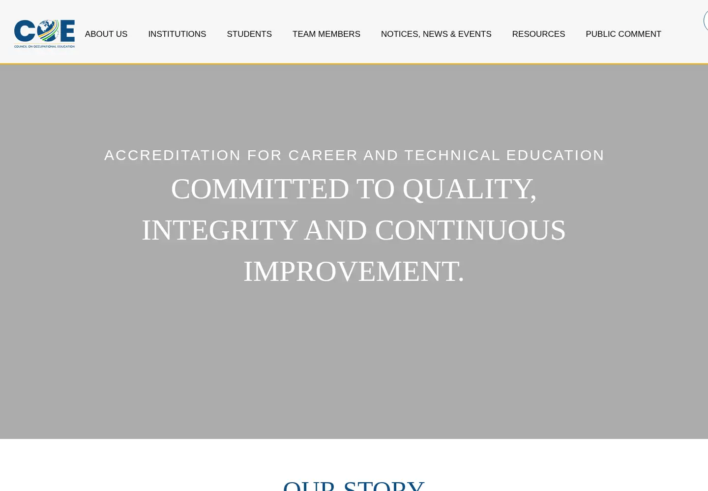 Screenshot of council.org