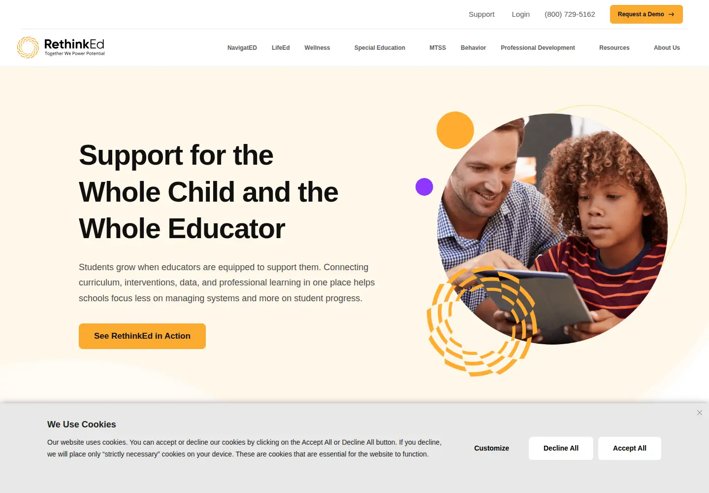 Screenshot of rethinked.com