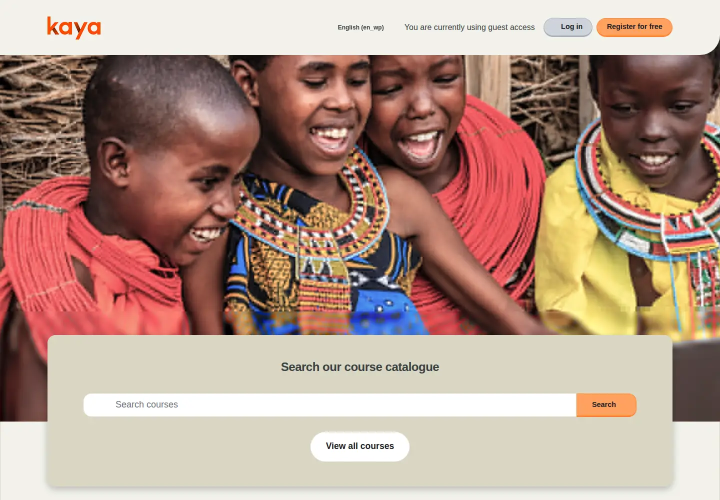 Screenshot of kayaconnect.org
